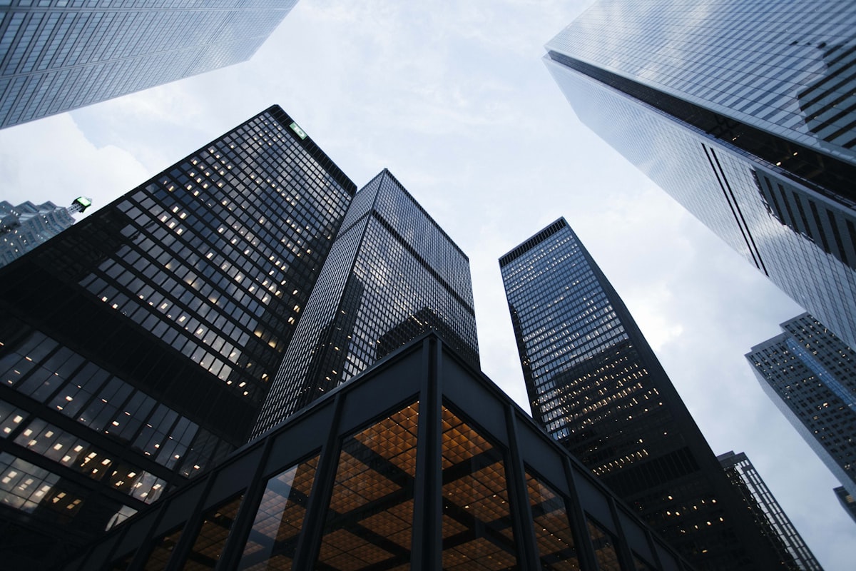 City residential buildings